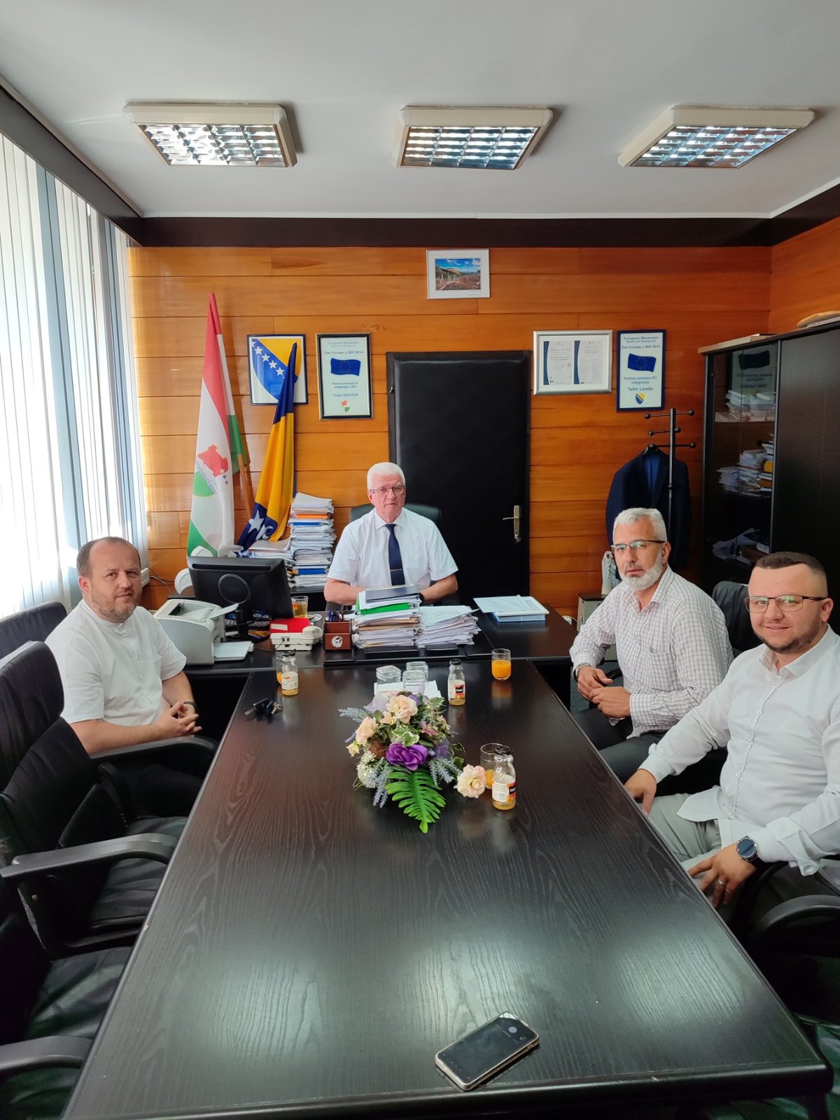 OKRUŽNI ODBOR UDRUŽENJA ILMIJJE TRAVNIK U POSJETI VLADI SBK