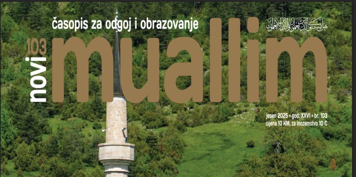 OBJAVLJEN 103. BROJ ČASOPISA NOVI MUALLIM