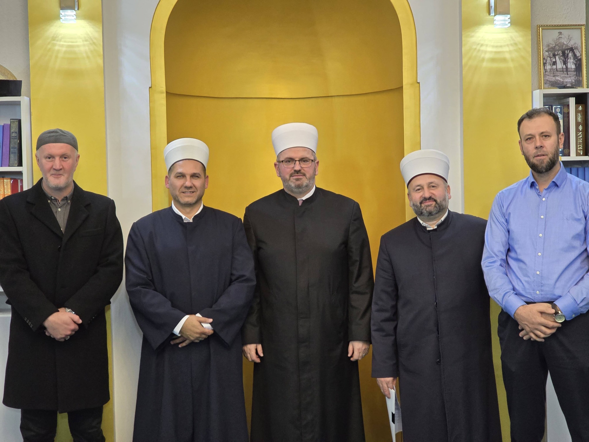 PREDSJEDNIK UDRUŽENJA ILMIJJE GOST ZENIČKOG DŽEMATA STRANJANI