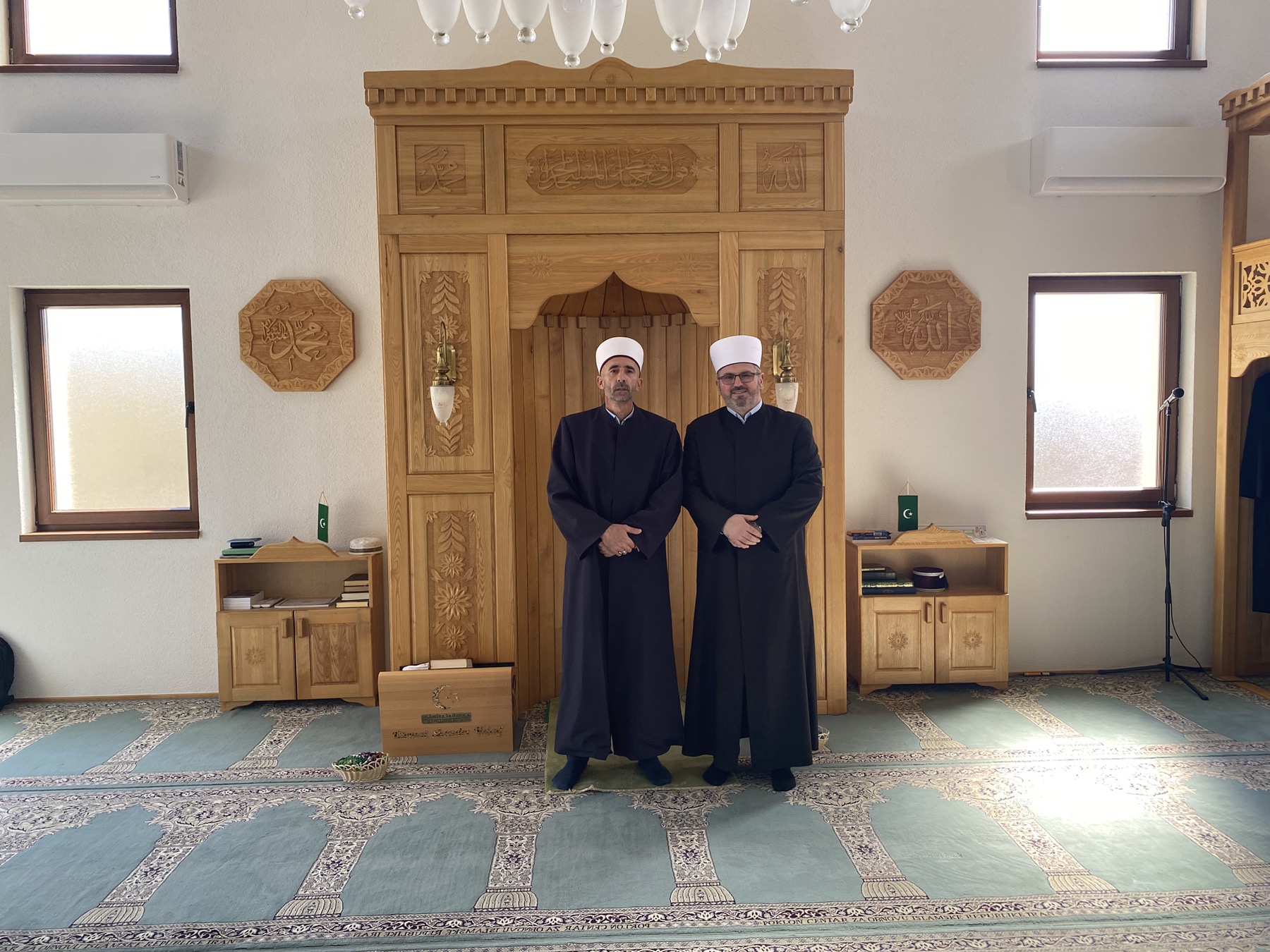 RAMAZANSKA POSJETA PREDSJEDNIKA ILMIJJE TARIK-EF. IBRAKOVIĆU, IMAMU DŽEMATA SKENDER VAKUF